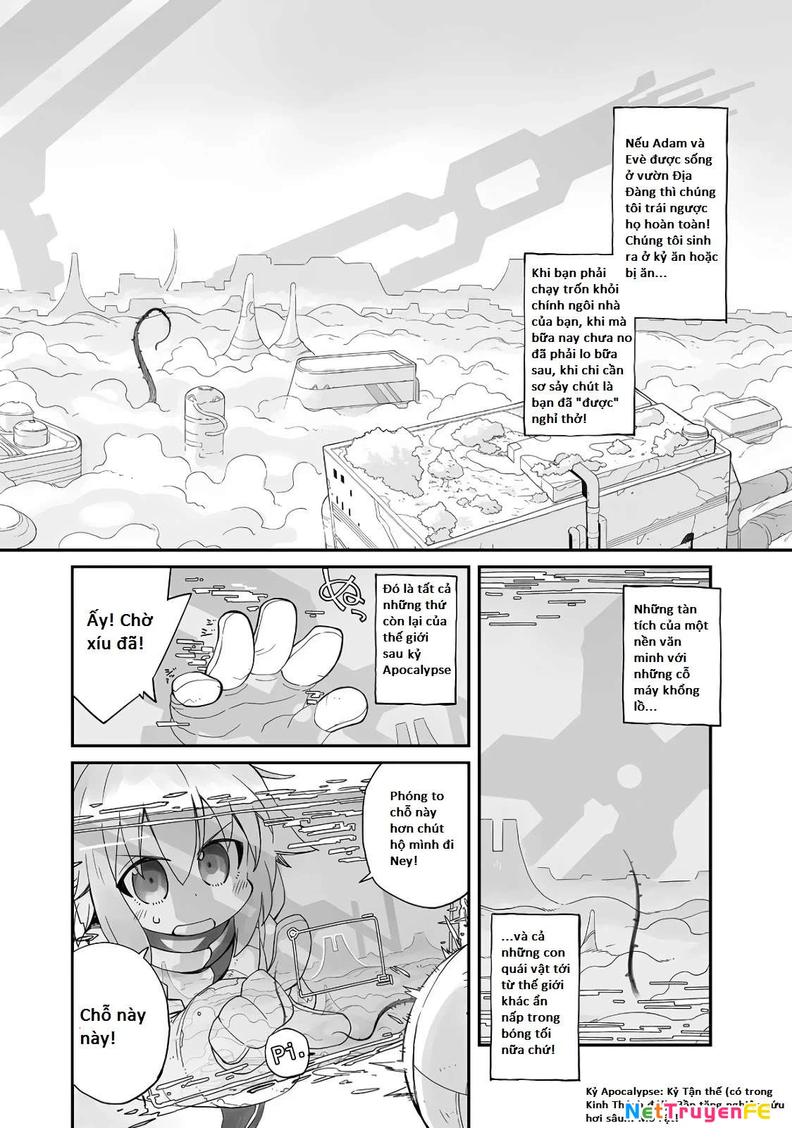 Ngay Cả Khi Hậu Tận Thế, Thật Hạnh Phúc Vẫn Còn Được Sống… Chapter 2.1 - Trang 2