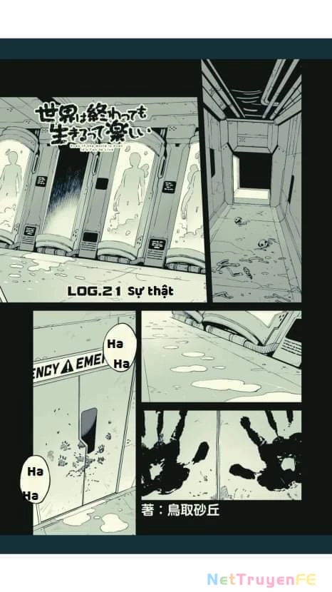 Ngay Cả Khi Hậu Tận Thế, Thật Hạnh Phúc Vẫn Còn Được Sống… Chapter 21.1 - Trang 2