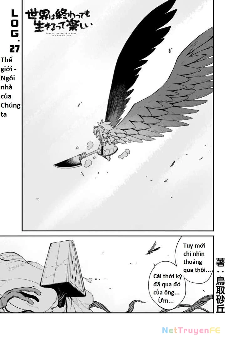 Ngay Cả Khi Hậu Tận Thế, Thật Hạnh Phúc Vẫn Còn Được Sống… Chapter 27.1 - Trang 2