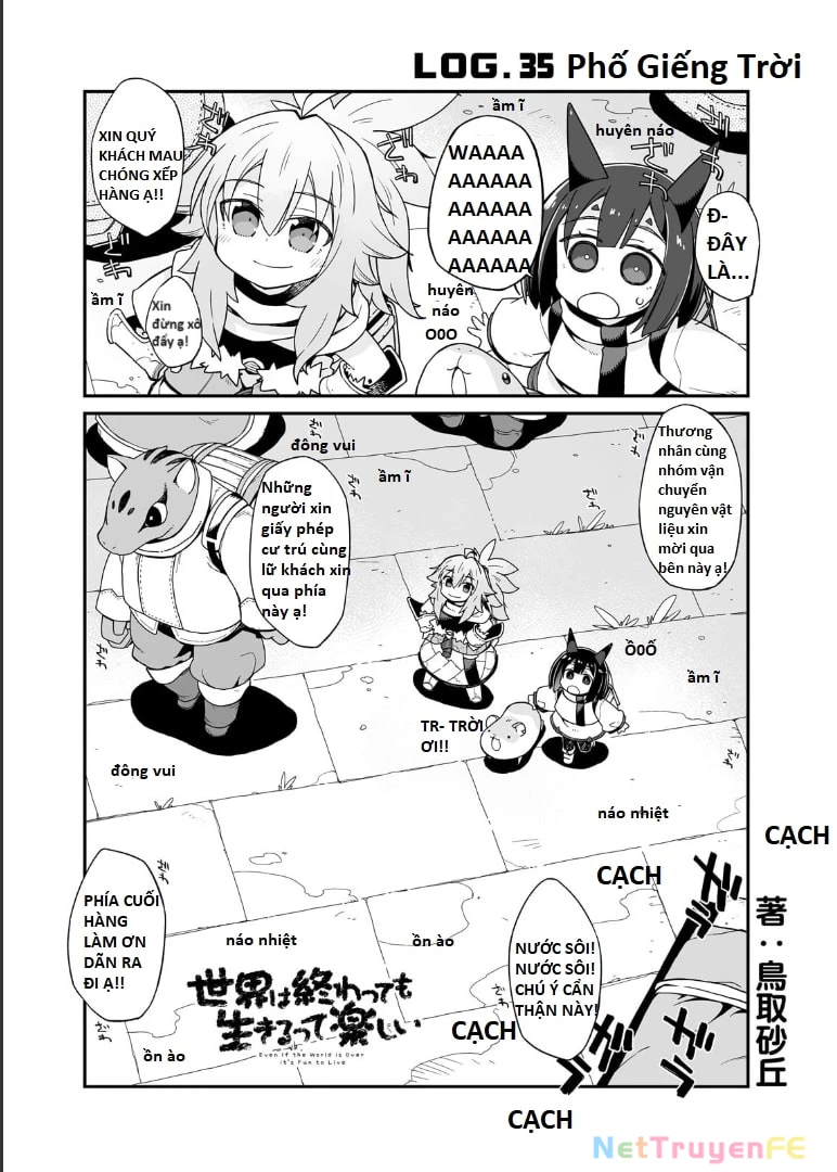 Ngay Cả Khi Hậu Tận Thế, Thật Hạnh Phúc Vẫn Còn Được Sống… Chapter 35.1 - Trang 2