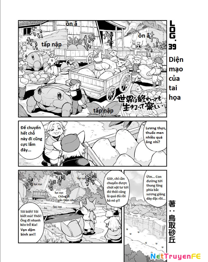 Ngay Cả Khi Hậu Tận Thế, Thật Hạnh Phúc Vẫn Còn Được Sống… Chapter 39.1 - Trang 2