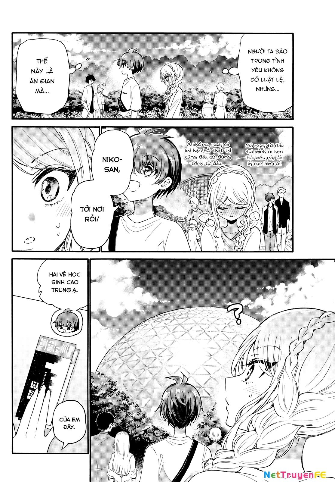 Ba Chị Em Nhà Mikadono Dễ Đối Phó Thật Đấy Chapter 132 - Trang 4