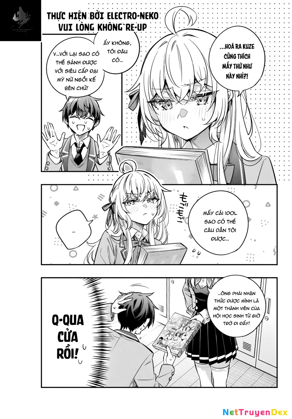 Arya-san bàn bên thi thoảng lại thả thính tôi bằng tiếng Nga Chapter 45 - Trang 3