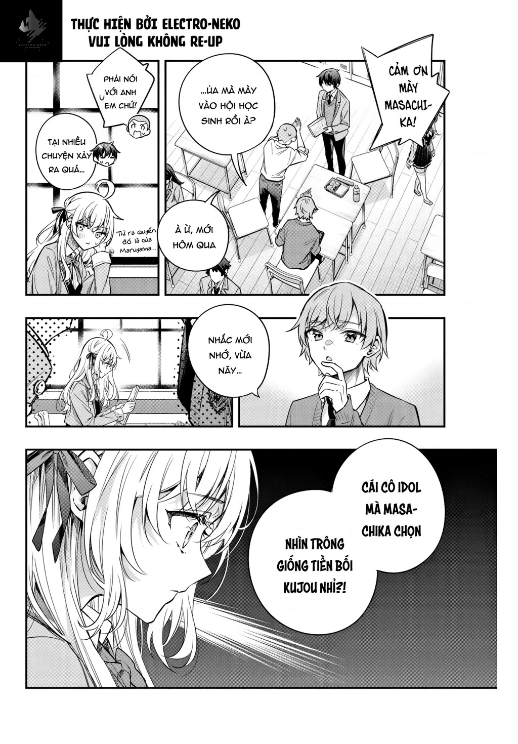 Arya-san bàn bên thi thoảng lại thả thính tôi bằng tiếng Nga Chapter 45 - Trang 3