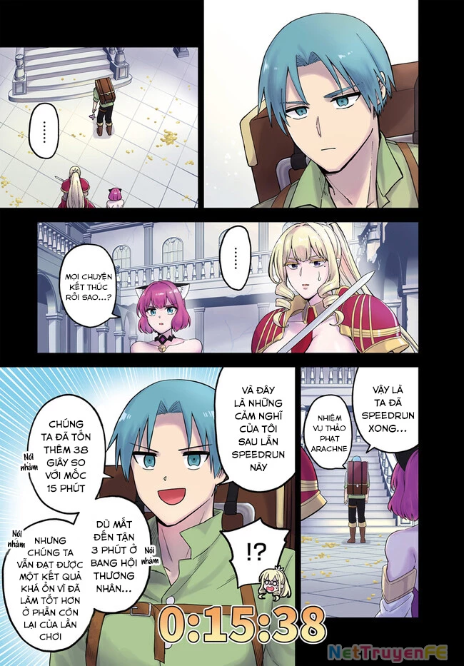 Bị nhốt trong thế giới game, tôi "speedrun" sạch map Chapter 10.1 - Trang 2