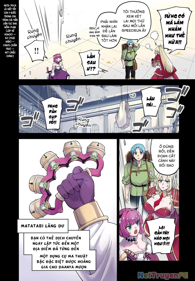Bị nhốt trong thế giới game, tôi "speedrun" sạch map Chapter 10.1 - Trang 2