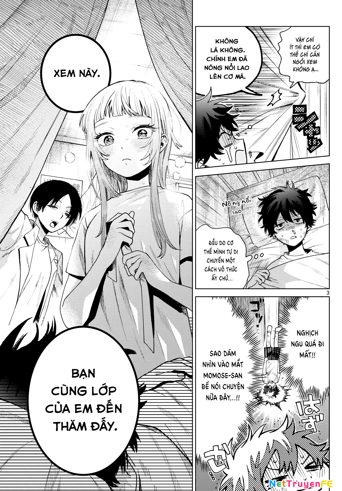 Mối tình đầu đầy trắc trở của Momose Akira Chapter 10 - Trang 3