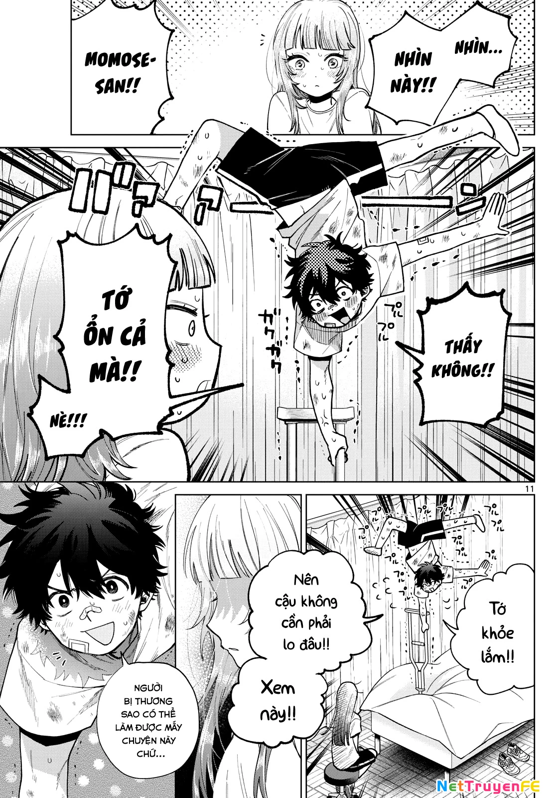 Mối tình đầu đầy trắc trở của Momose Akira Chapter 10 - Trang 3