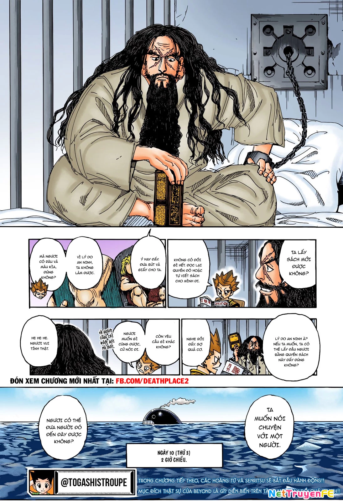 Hunter X Hunter Chapter 401 - Trang 2