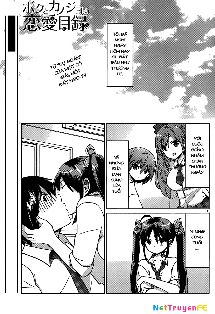 Boku to Kanojo no Renai Mokuroku Chapter 14 - Trang 3