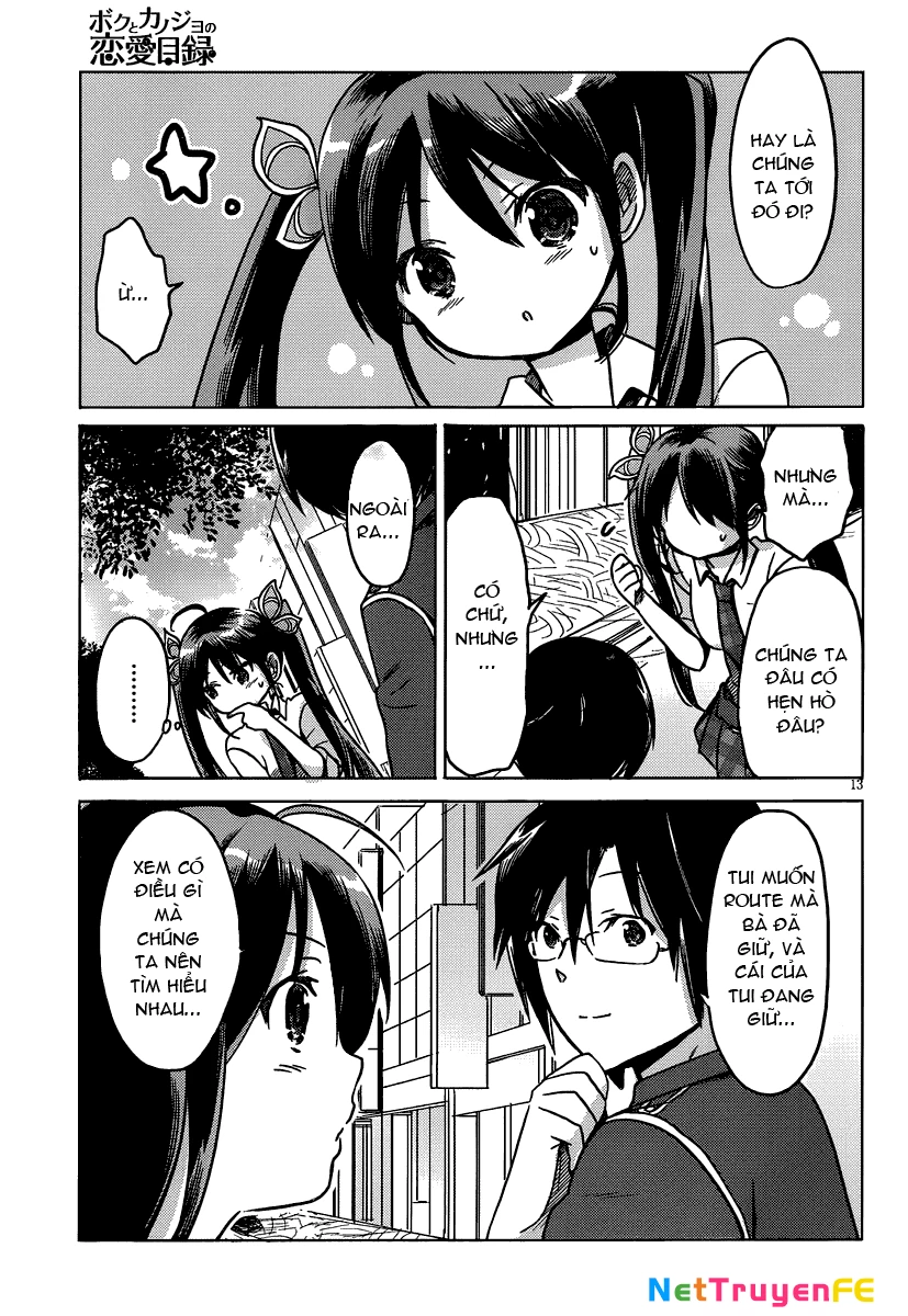 Boku to Kanojo no Renai Mokuroku Chapter 15 - Trang 3