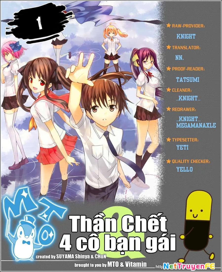 Shinigami-sama to 4-nin no Kanojo Chapter 1 - Trang 2