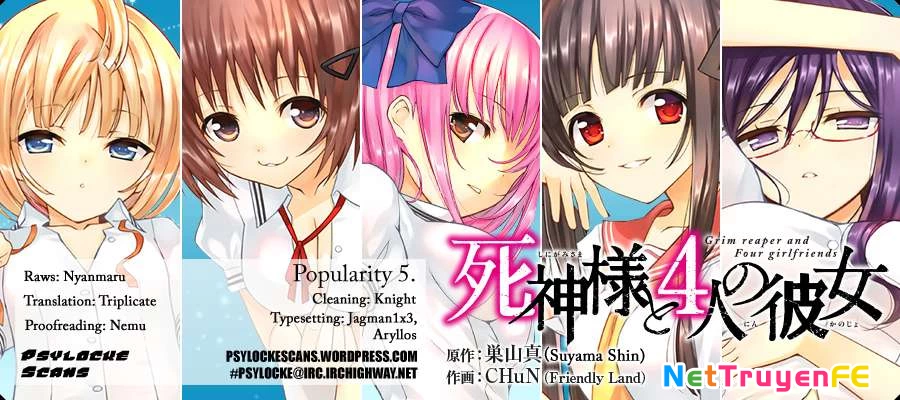 Shinigami-sama to 4-nin no Kanojo Chapter 5 - Trang 2