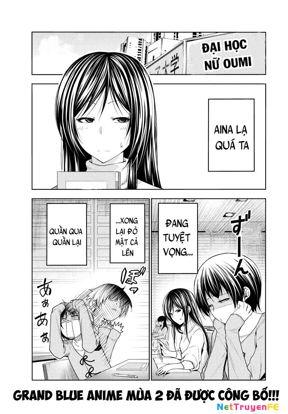Grand Blue - Cô Gái Thích Lặn Chapter 97 - Trang 4