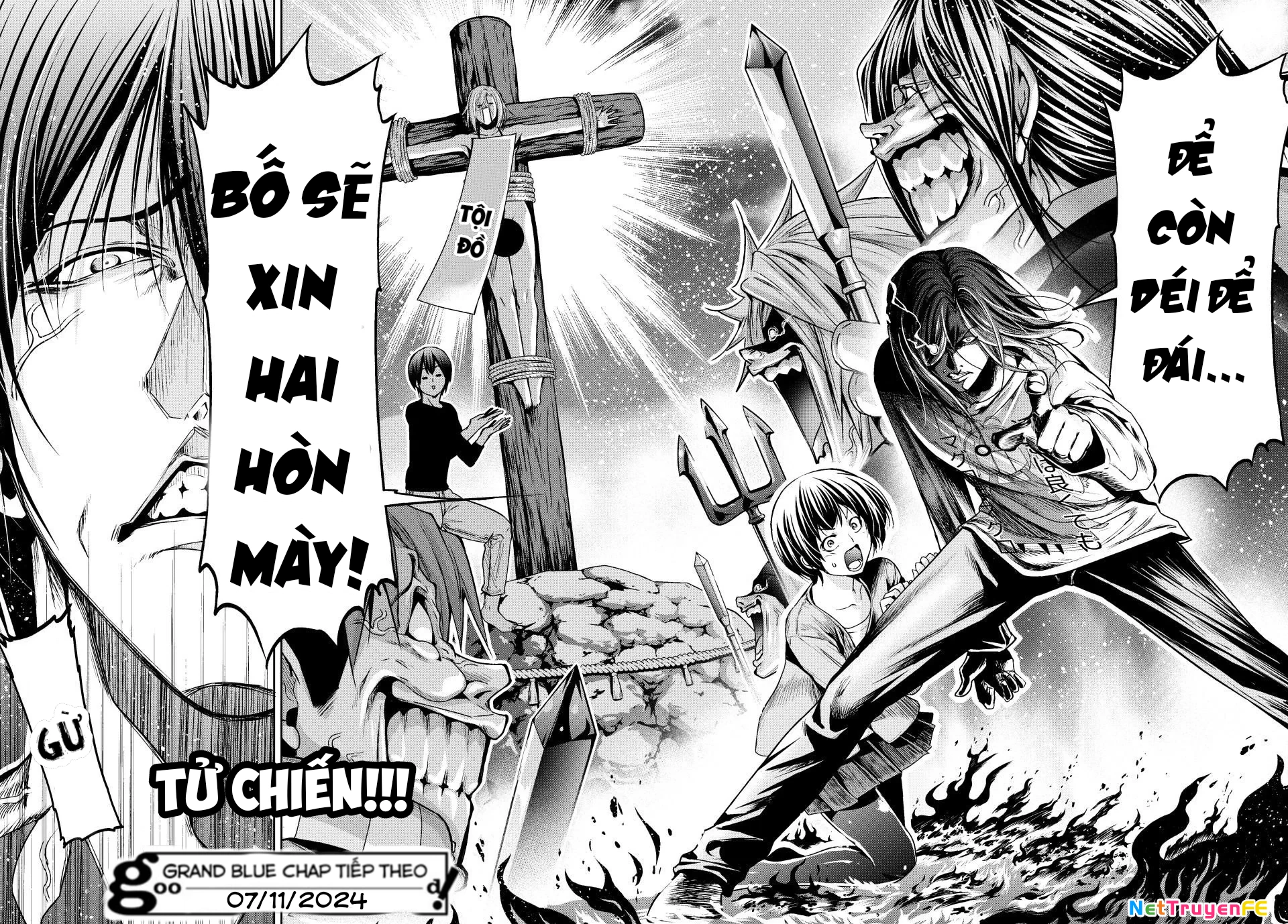 Grand Blue - Cô Gái Thích Lặn Chapter 97 - Trang 4