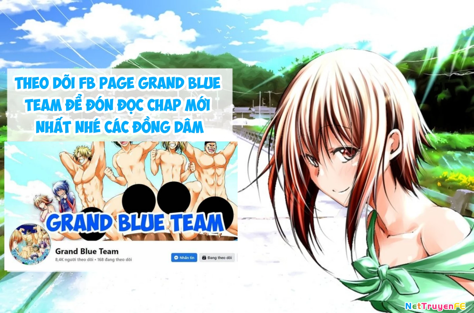 Grand Blue - Cô Gái Thích Lặn Chapter 97 - Trang 4