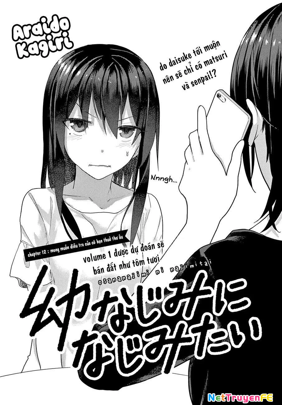 Osananajimi Ni Najimitai Chapter 12 - Trang 2