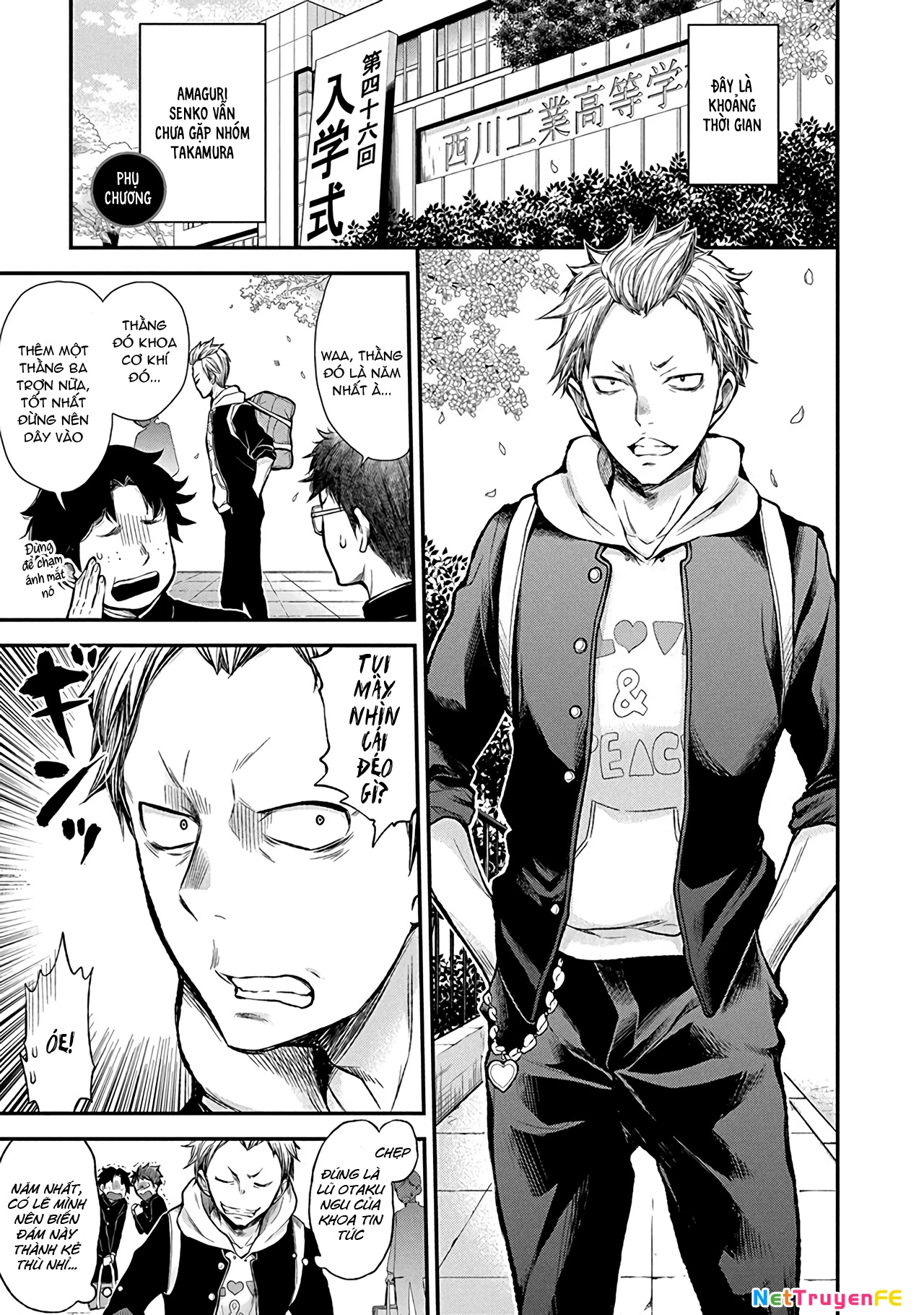 Henjo - Hen Na Joshi Kousei Amaguri Chiko Chapter 38.5 - Trang 2