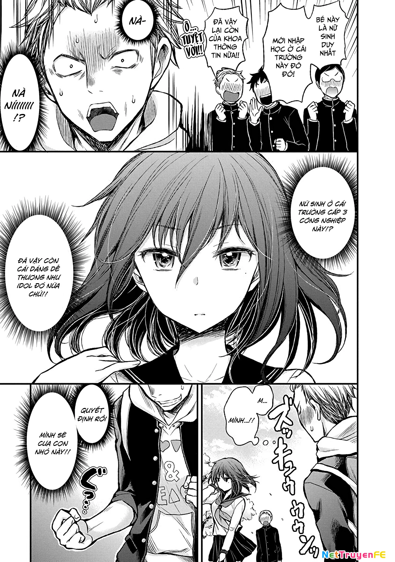 Henjo - Hen Na Joshi Kousei Amaguri Chiko Chapter 38.5 - Trang 2