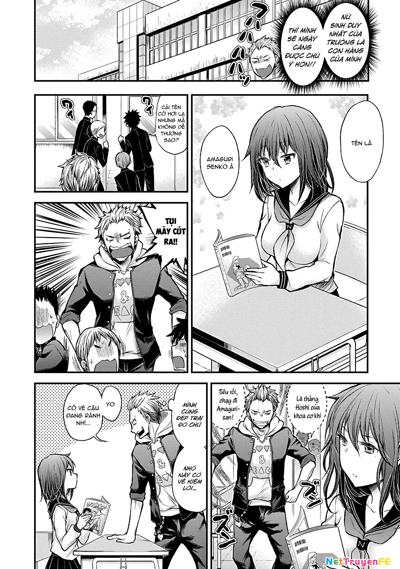 Henjo - Hen Na Joshi Kousei Amaguri Chiko Chapter 38.5 - Trang 2