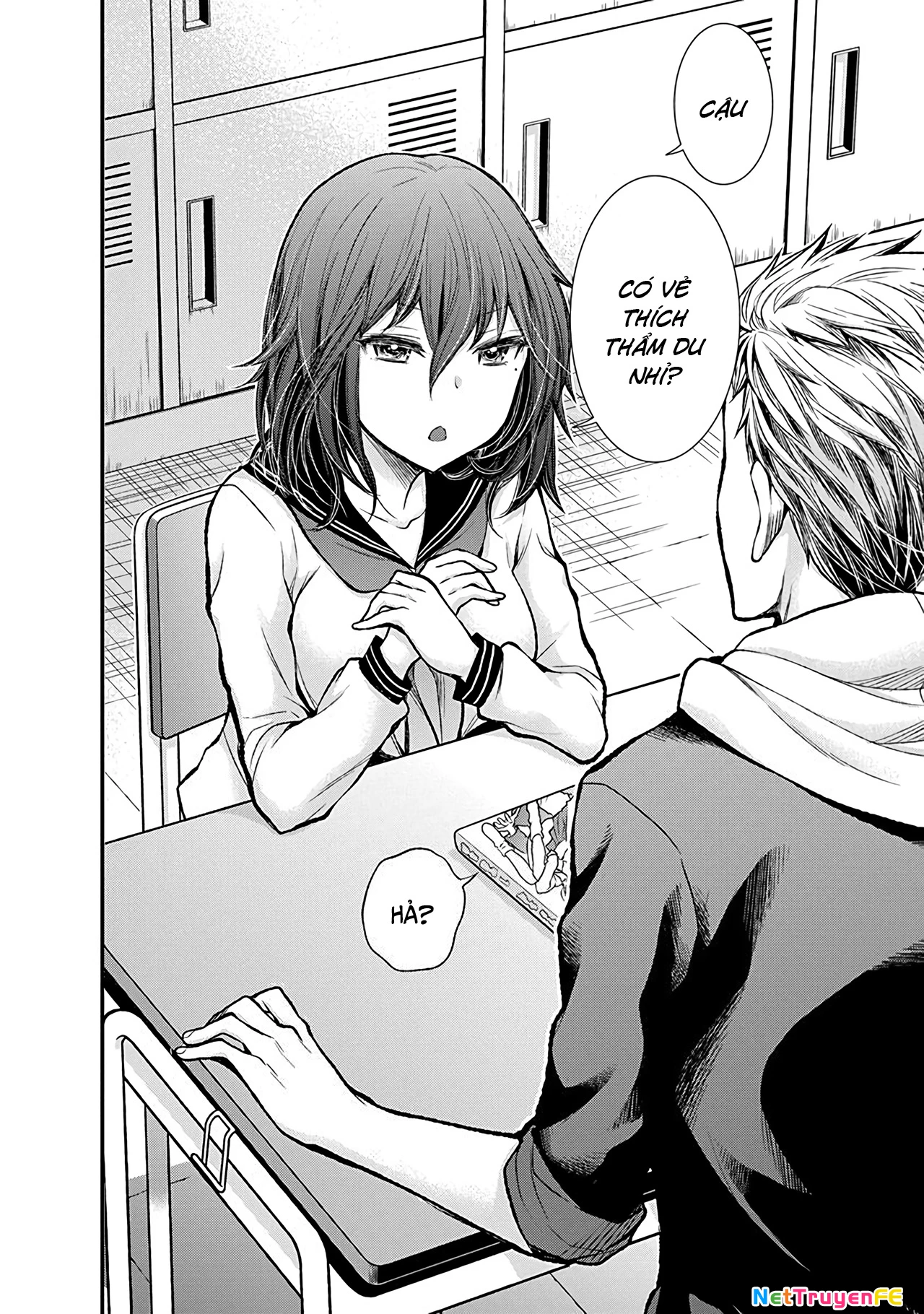 Henjo - Hen Na Joshi Kousei Amaguri Chiko Chapter 38.5 - Trang 2