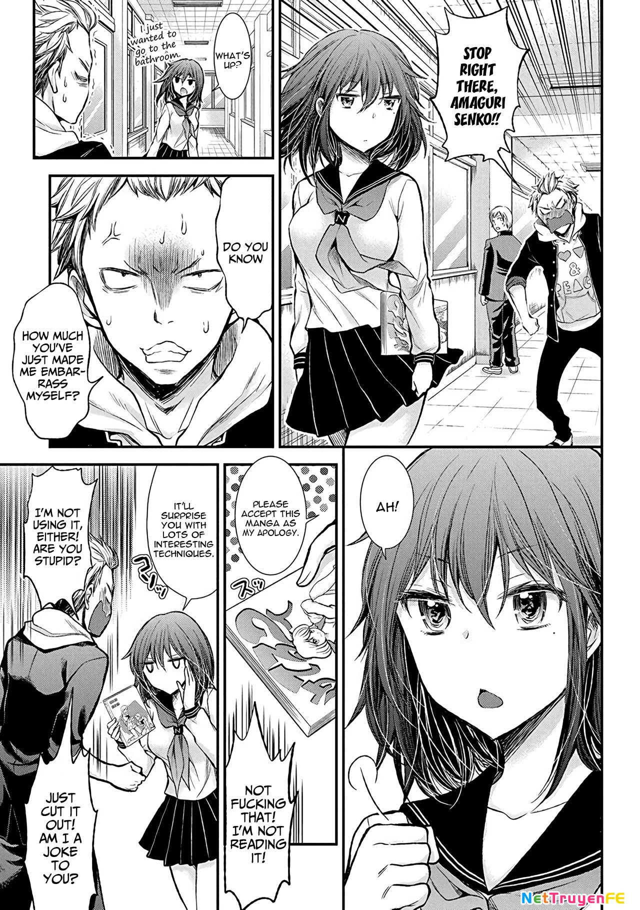 Henjo - Hen Na Joshi Kousei Amaguri Chiko Chapter 38.5 - Trang 2