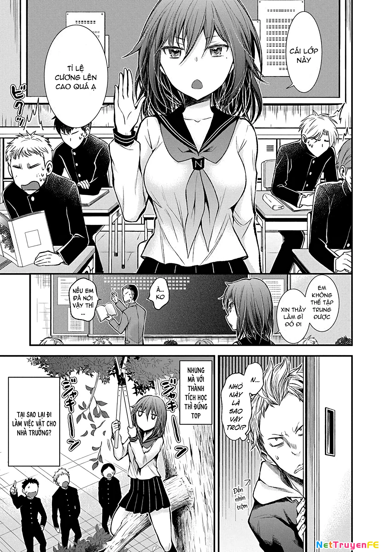 Henjo - Hen Na Joshi Kousei Amaguri Chiko Chapter 38.5 - Trang 2