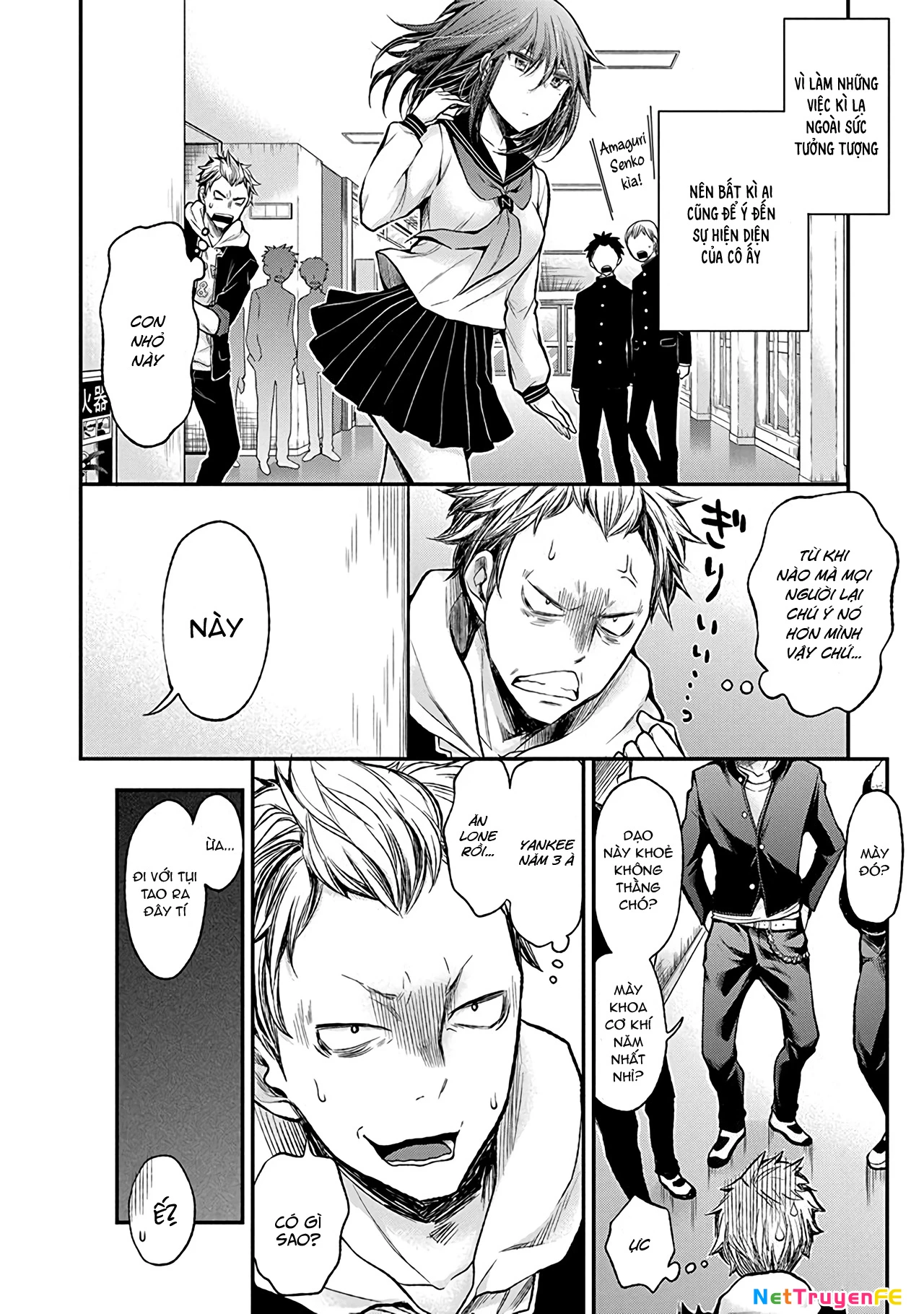 Henjo - Hen Na Joshi Kousei Amaguri Chiko Chapter 38.5 - Trang 2