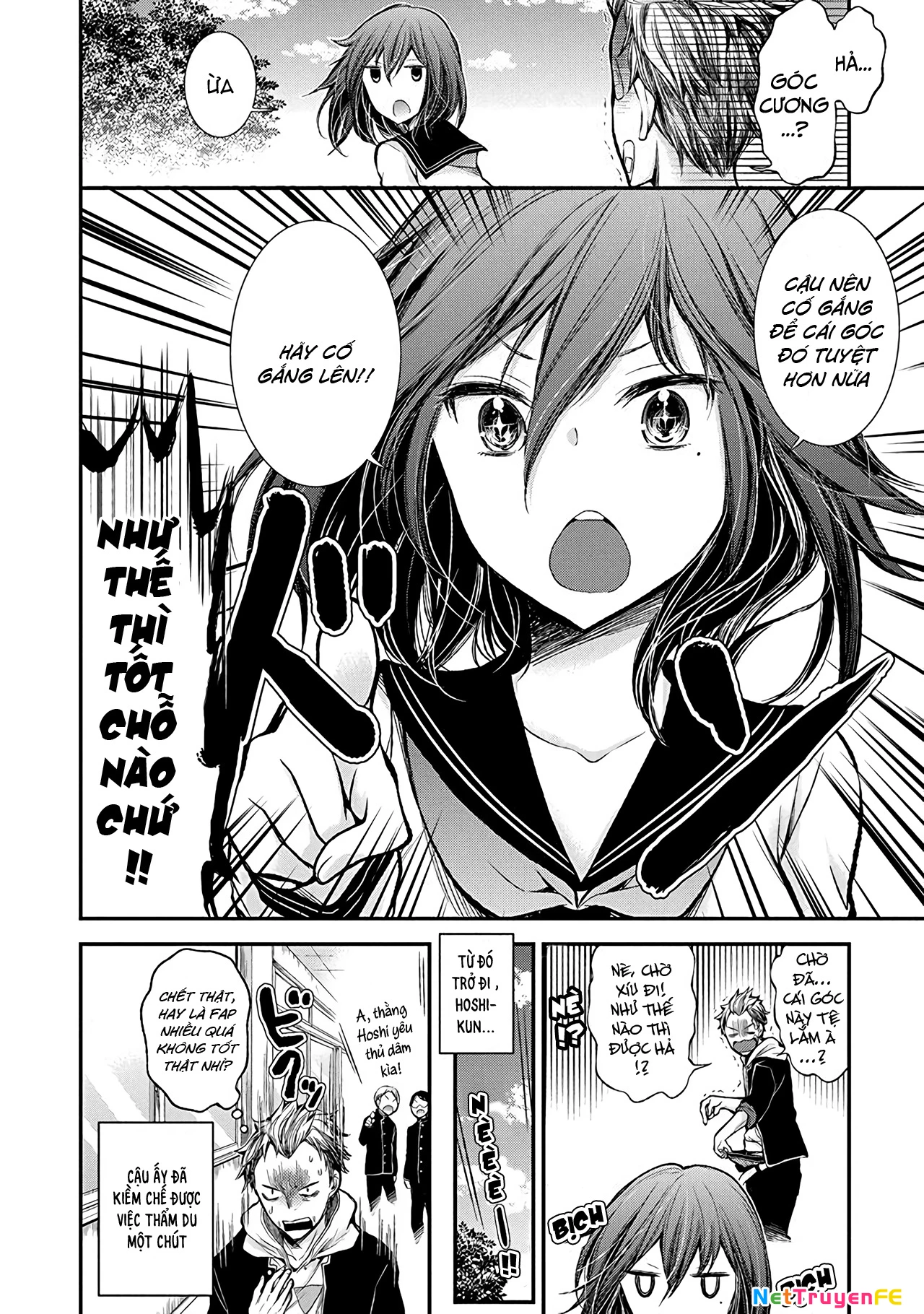 Henjo - Hen Na Joshi Kousei Amaguri Chiko Chapter 38.5 - Trang 2