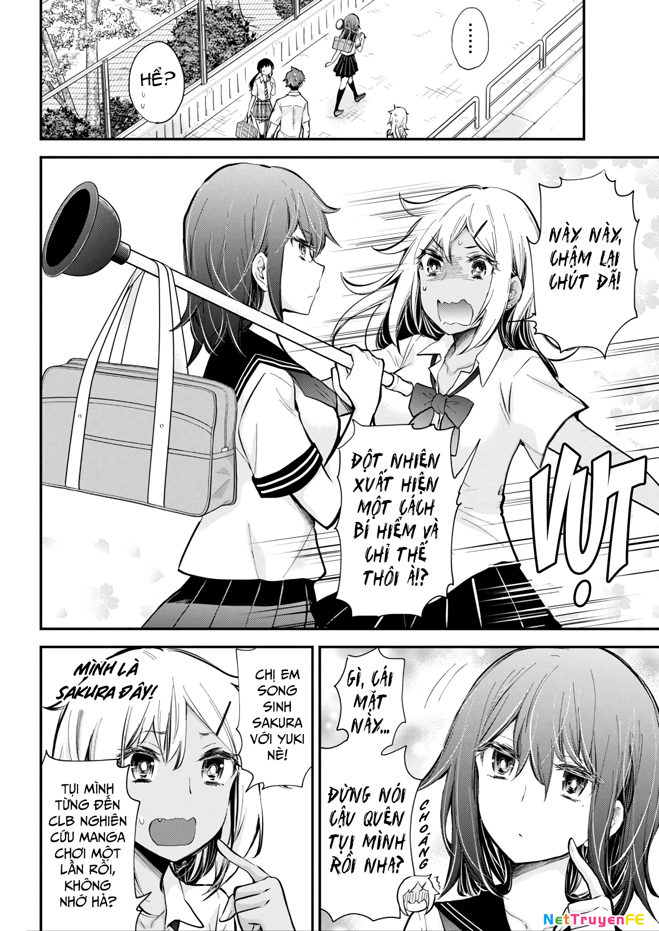 Henjo - Hen Na Joshi Kousei Amaguri Chiko Chapter 123 - Trang 3