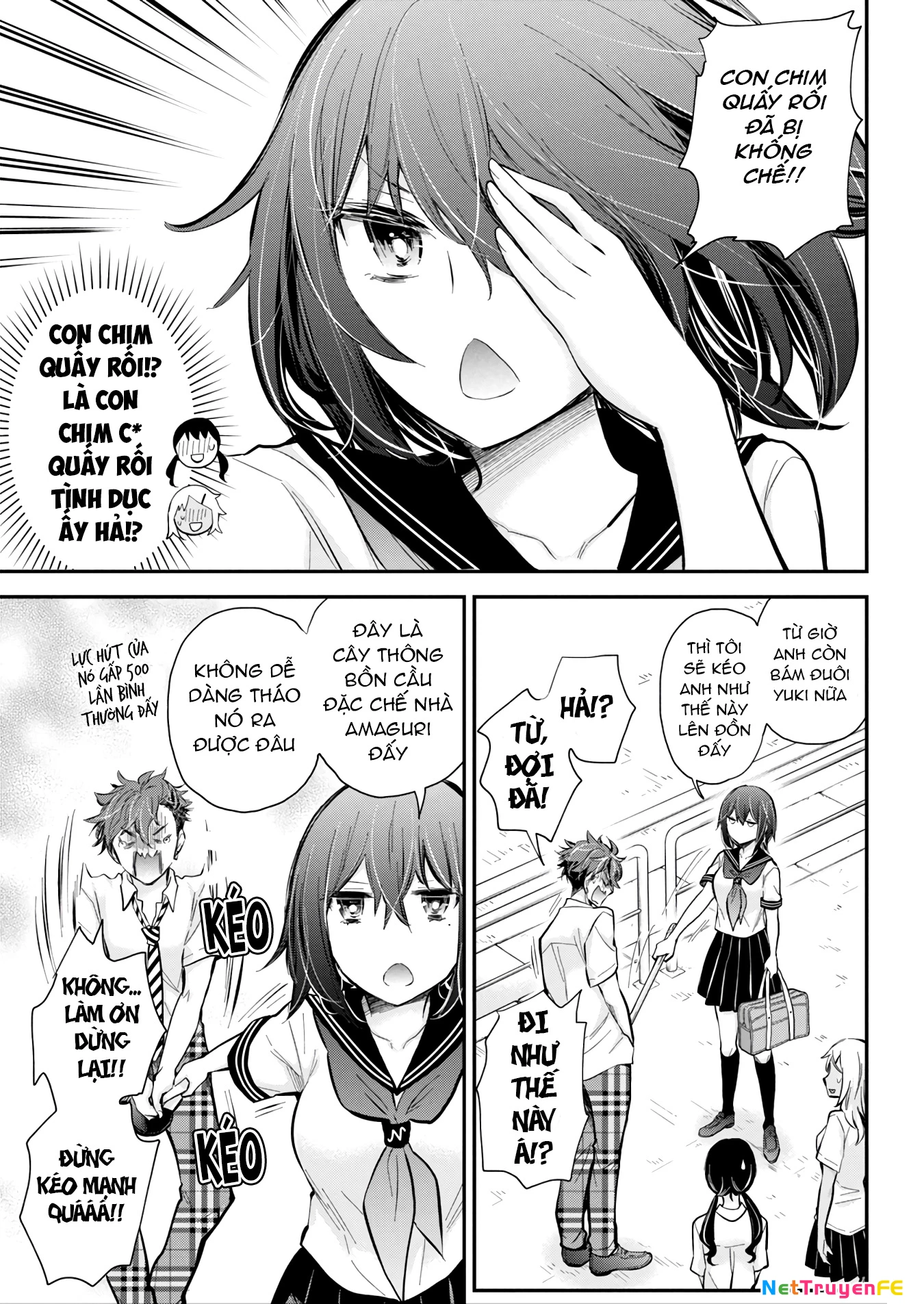 Henjo - Hen Na Joshi Kousei Amaguri Chiko Chapter 123 - Trang 3