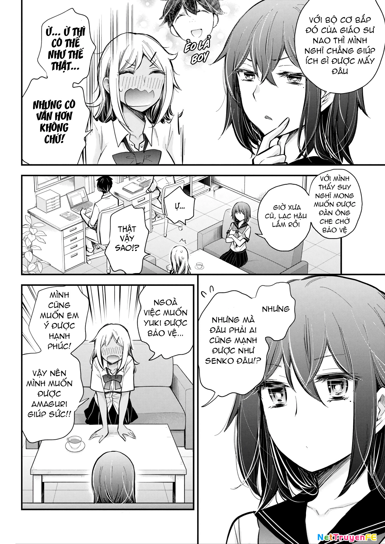 Henjo - Hen Na Joshi Kousei Amaguri Chiko Chapter 123 - Trang 3