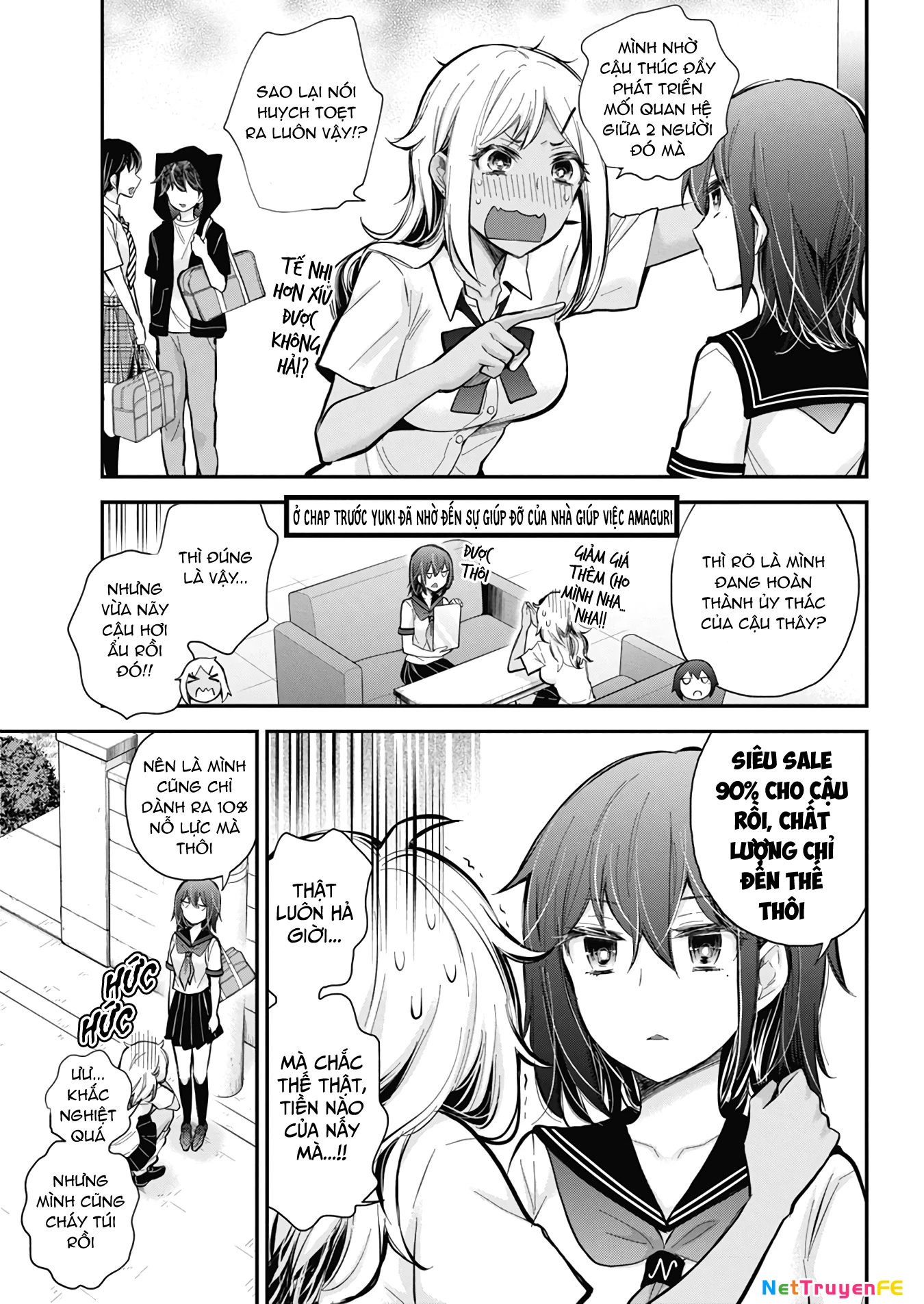 Henjo - Hen Na Joshi Kousei Amaguri Chiko Chapter 124 - Trang 3