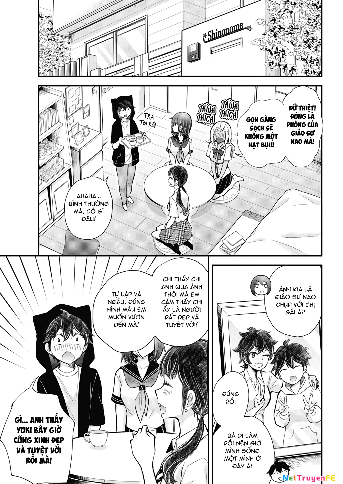 Henjo - Hen Na Joshi Kousei Amaguri Chiko Chapter 124 - Trang 3