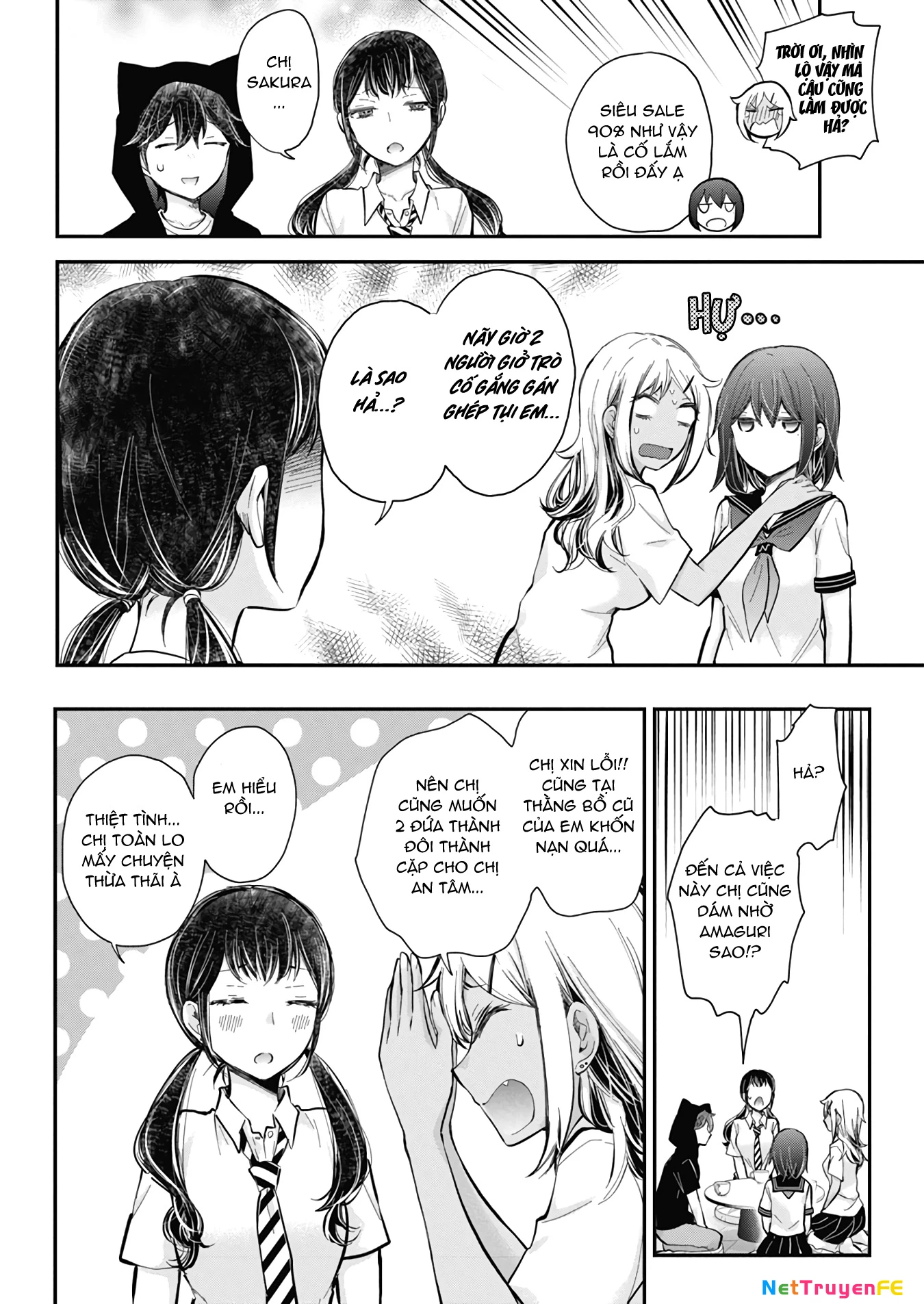 Henjo - Hen Na Joshi Kousei Amaguri Chiko Chapter 124 - Trang 3