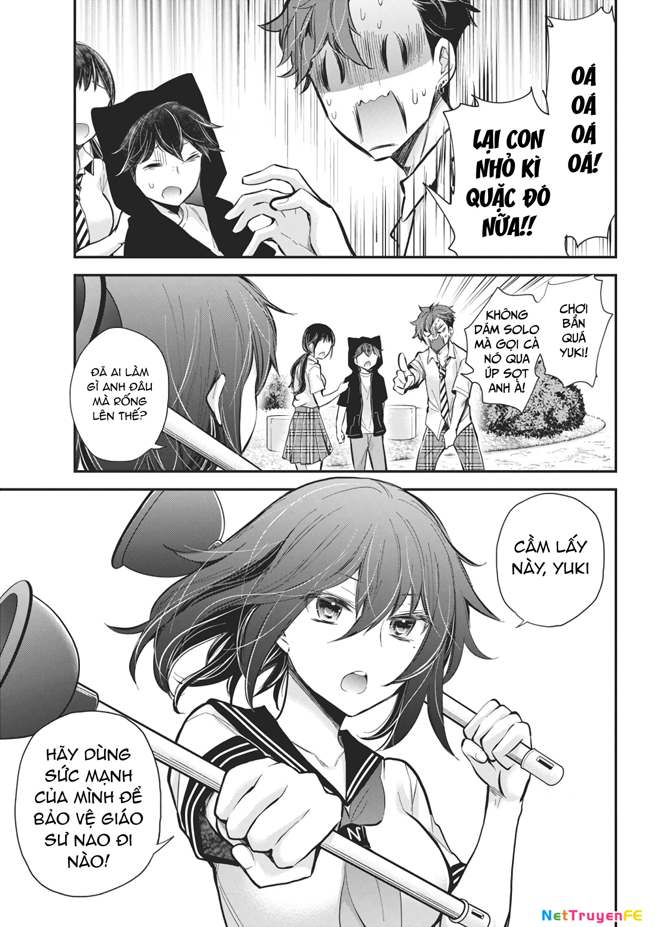 Henjo - Hen Na Joshi Kousei Amaguri Chiko Chapter 124 - Trang 3