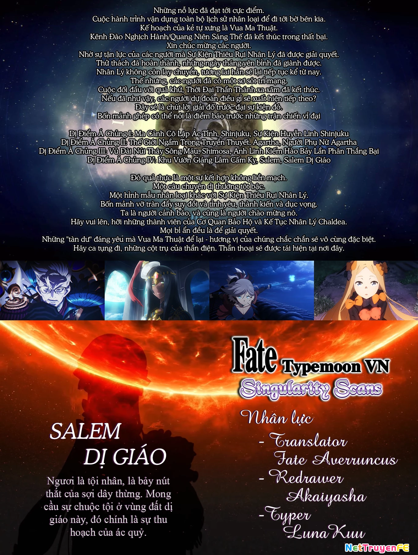 Dị Điểm Á Chủng Iv - Khu Vườn Giáng Lâm Cấm Kỵ Salem - Salem Dị Giáo Chapter 40 - Trang 3