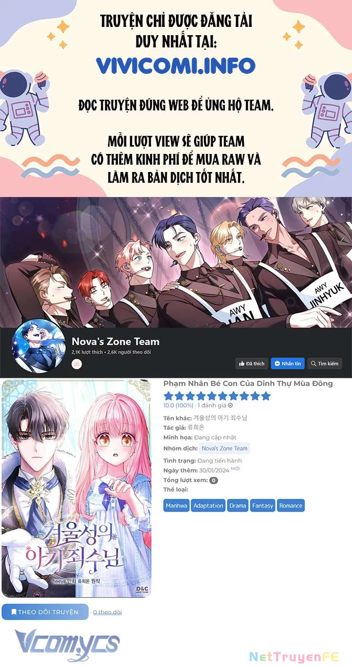 Phạm Nhân Bé Con Của Dinh Thự Mùa Đông Chapter 51 - Trang 4