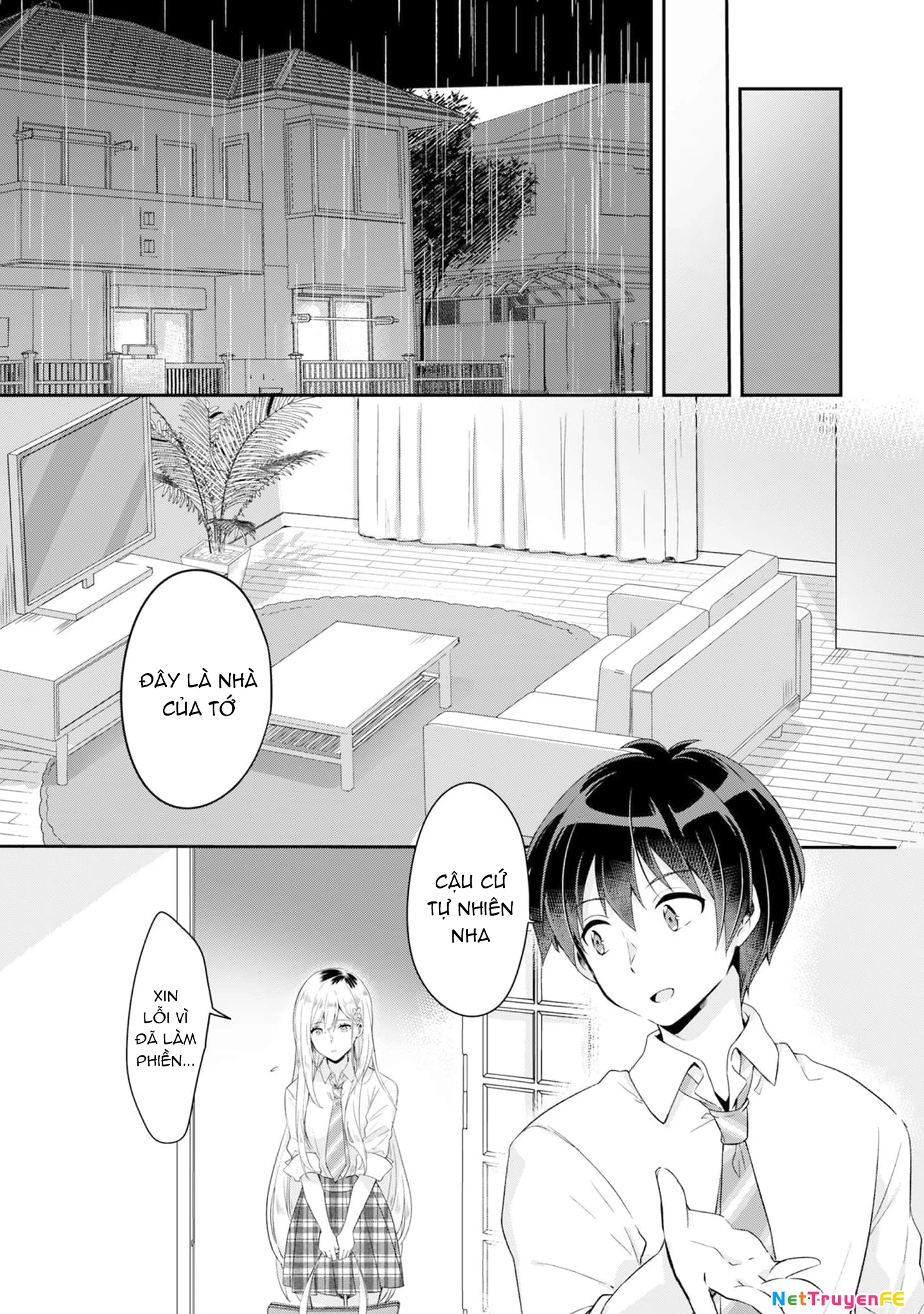 Class no Bocchi Gal wo Omochikaeri Shite Seisokei Bijin ni Shite Yatta Hanashi Chapter 1 - Trang 3