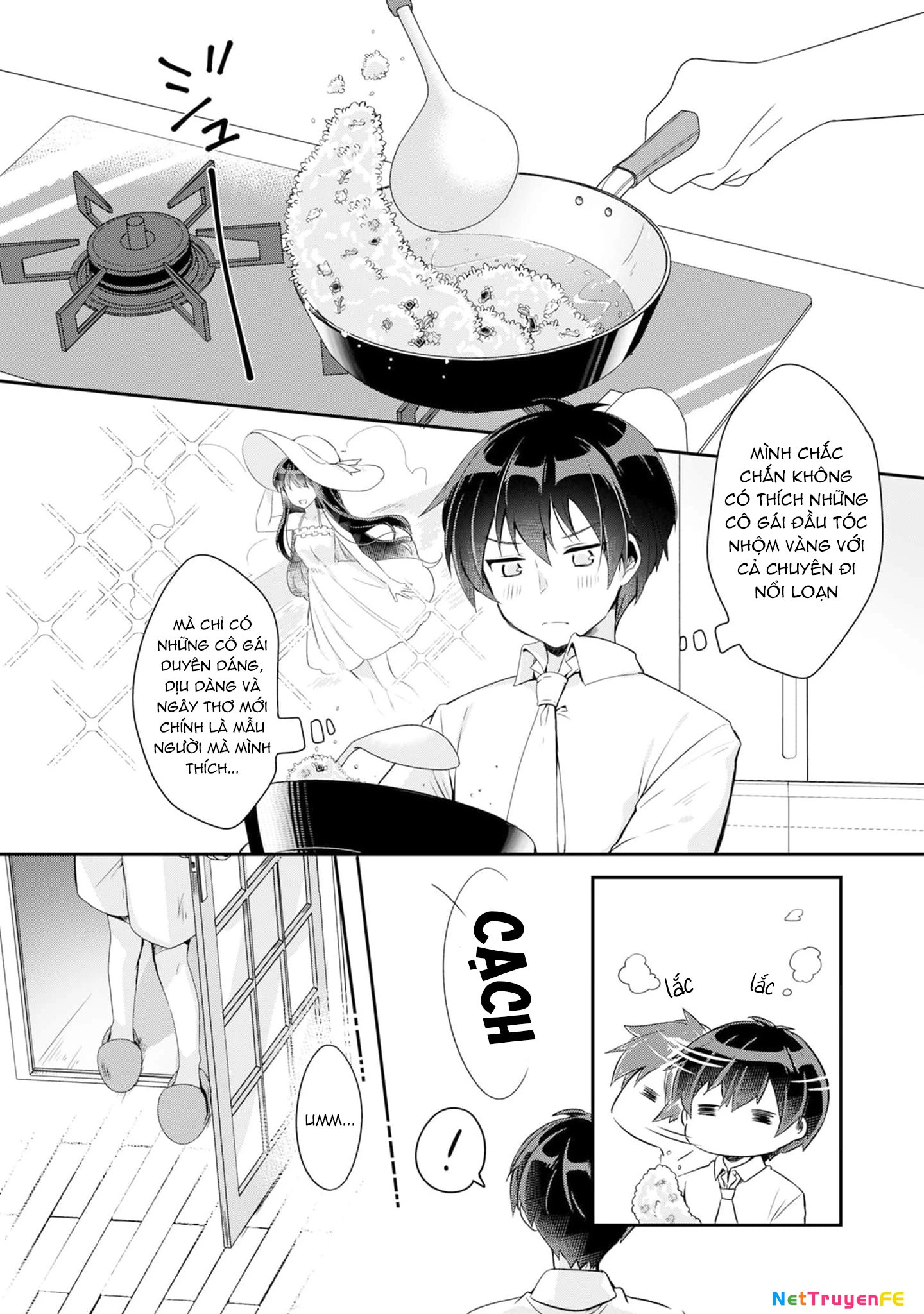 Class no Bocchi Gal wo Omochikaeri Shite Seisokei Bijin ni Shite Yatta Hanashi Chapter 1 - Trang 3