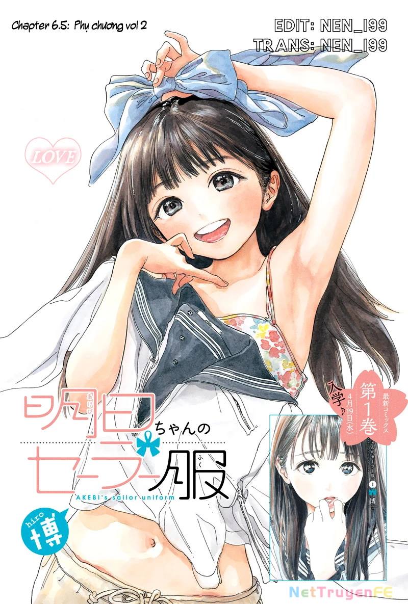 Đồng Phục Thủy Thủ Của Akebi Chapter 6.5 - Trang 2