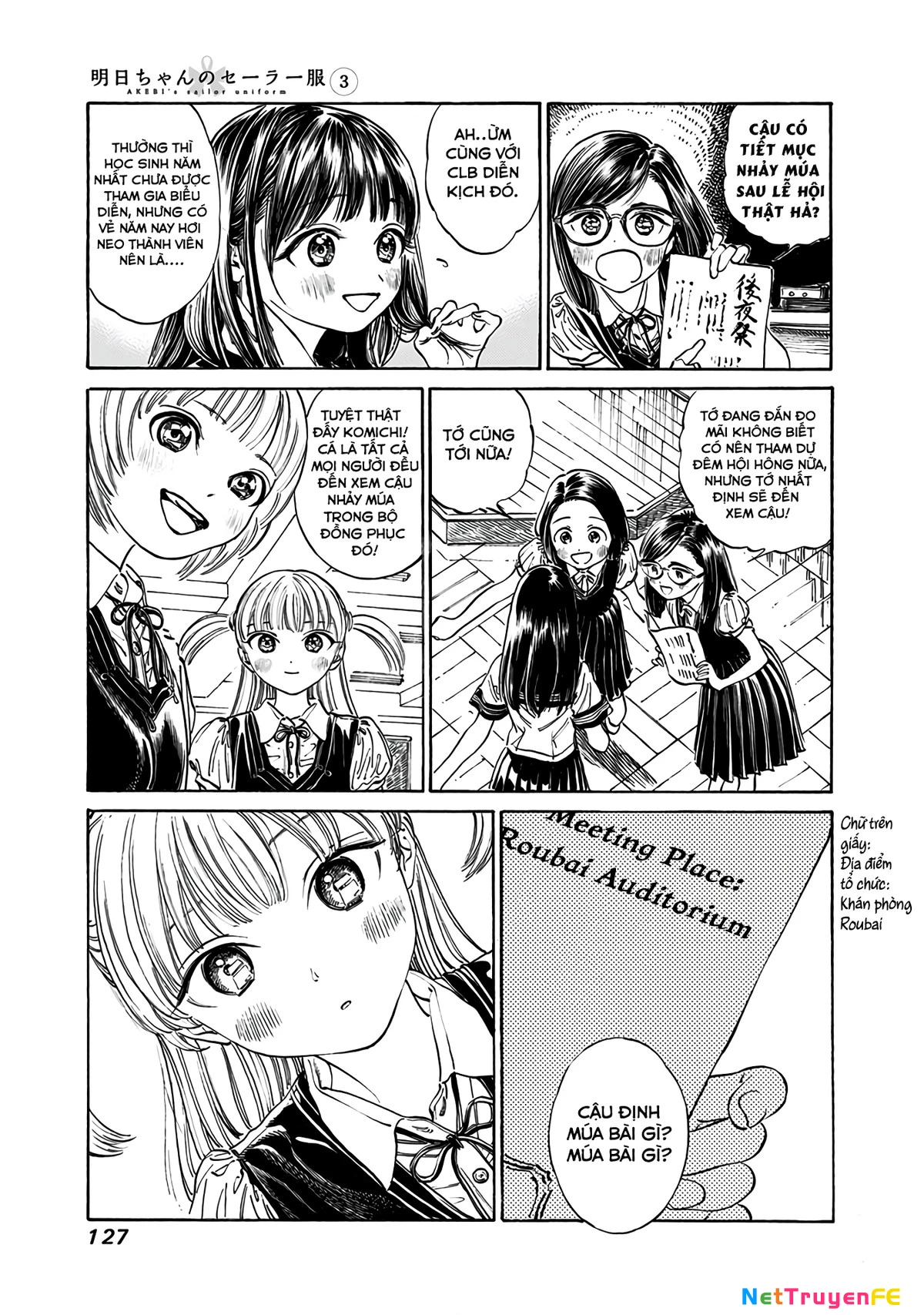 Đồng Phục Thủy Thủ Của Akebi Chapter 18 - Trang 2