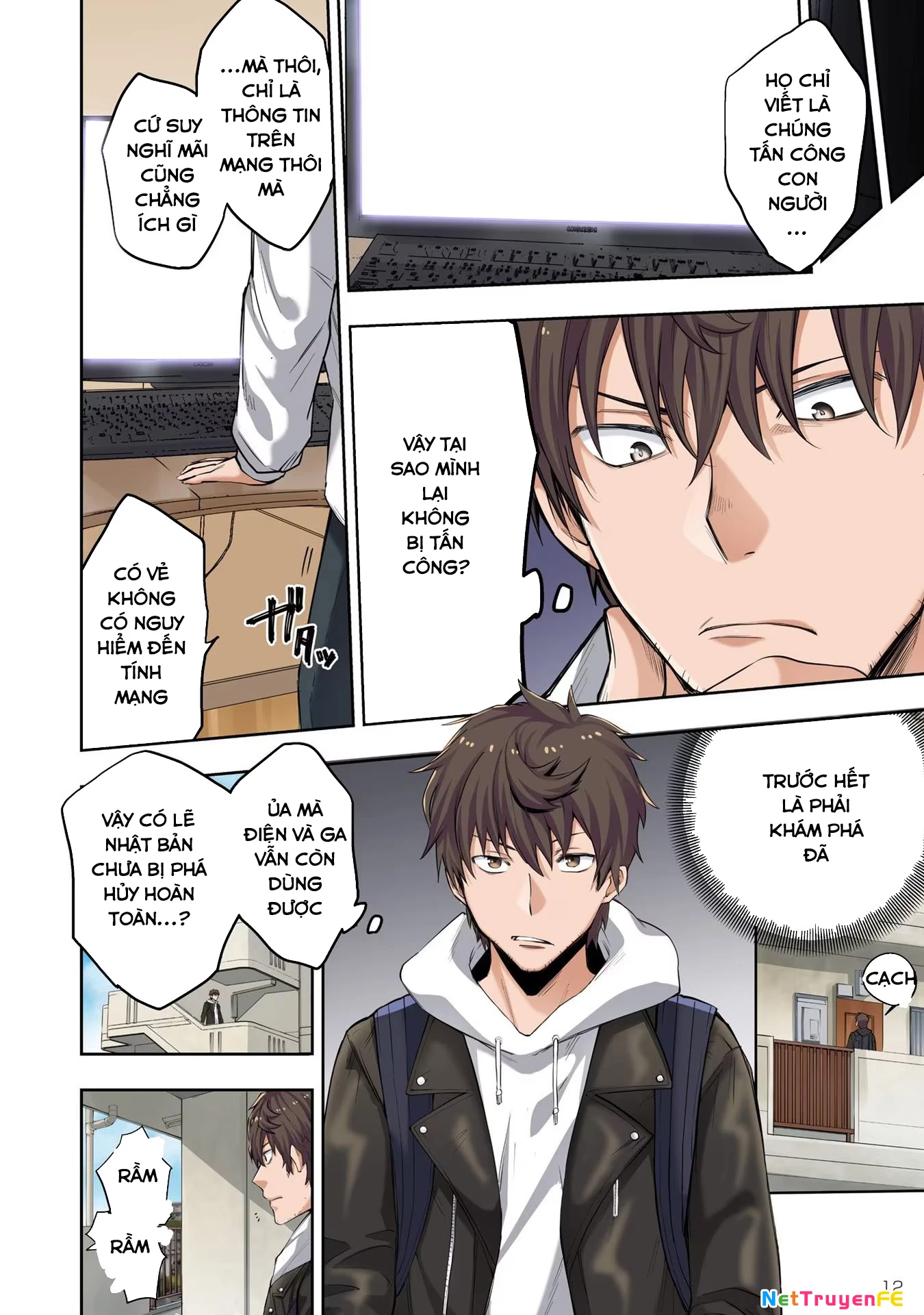 Zombie no Afureta Sekai Ore Dake ga Osowarenai Chapter 1 - Trang 3