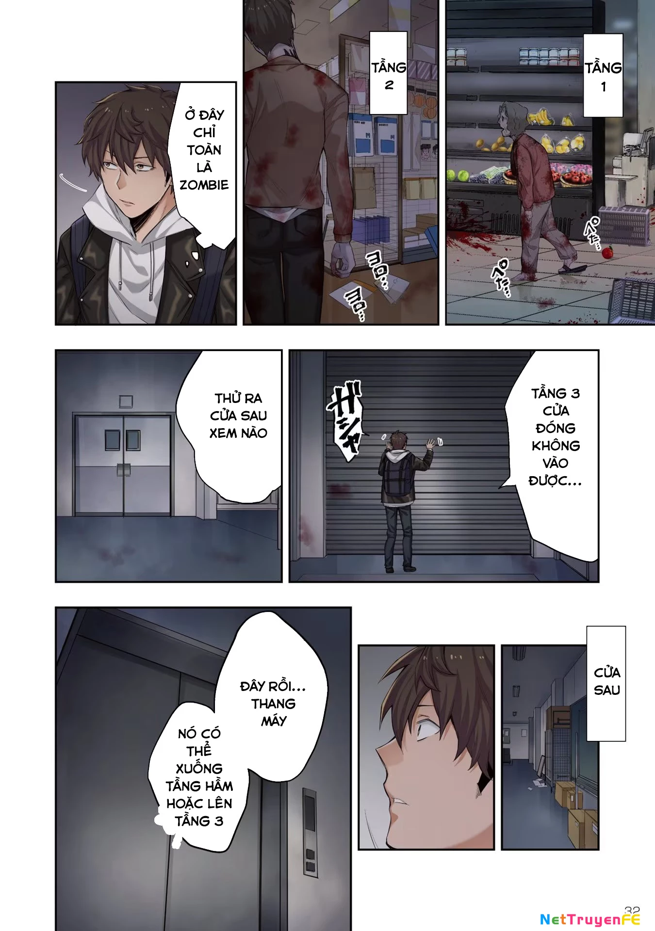 Zombie no Afureta Sekai Ore Dake ga Osowarenai Chapter 1 - Trang 3