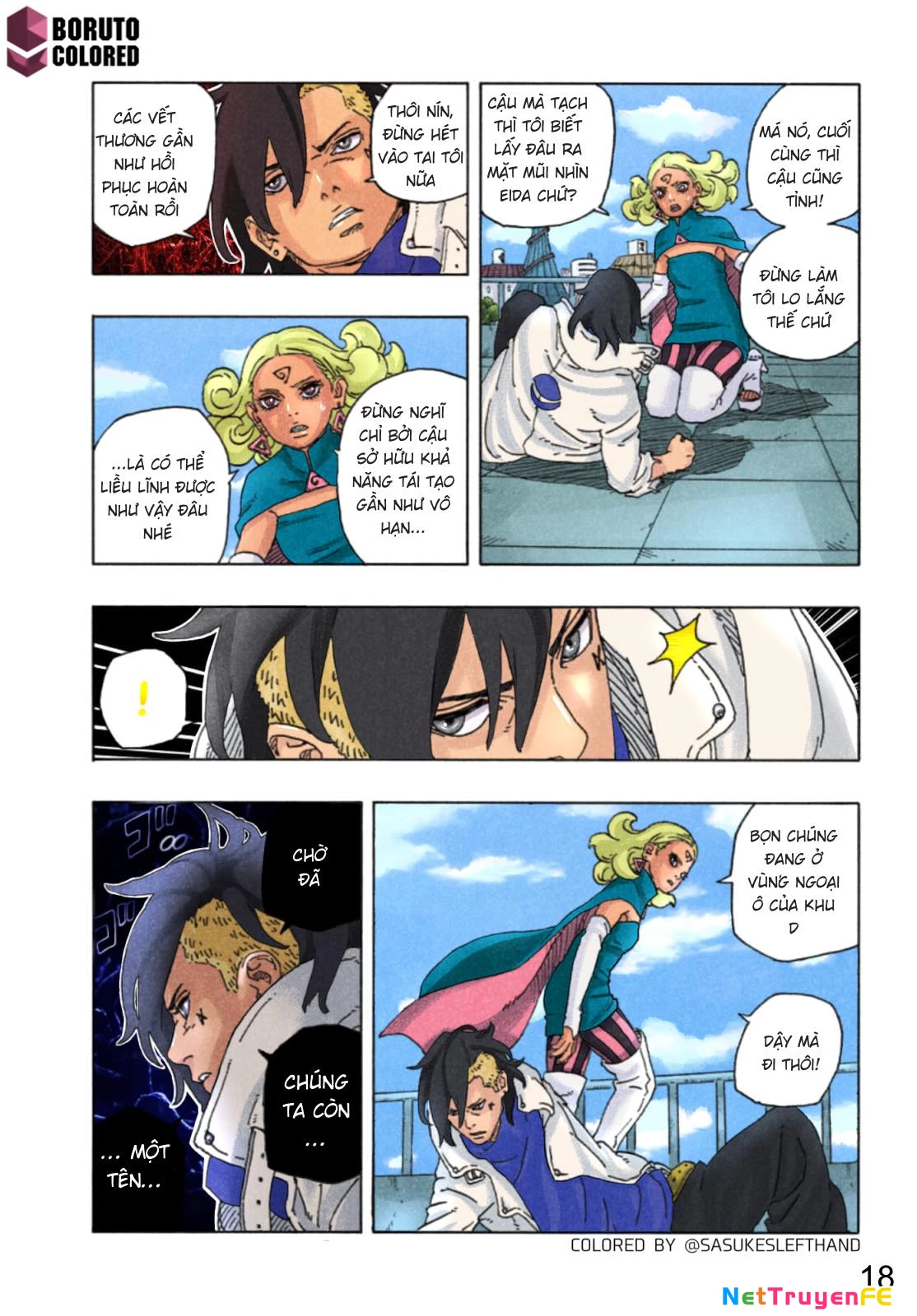 Boruto: Hai Cơn Lốc Xanh Chapter 9 - Trang 3