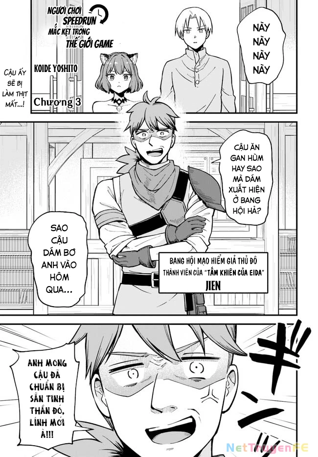 Bị nhốt trong thế giới game, tôi "speedrun" sạch map Chapter 3.1 - Trang 2