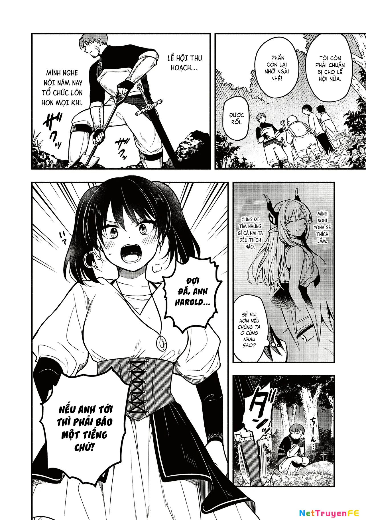 Shinkon Quest: Maou no Musume wa Majime Yuusha o Otoshitai Chapter 3 - Trang 2