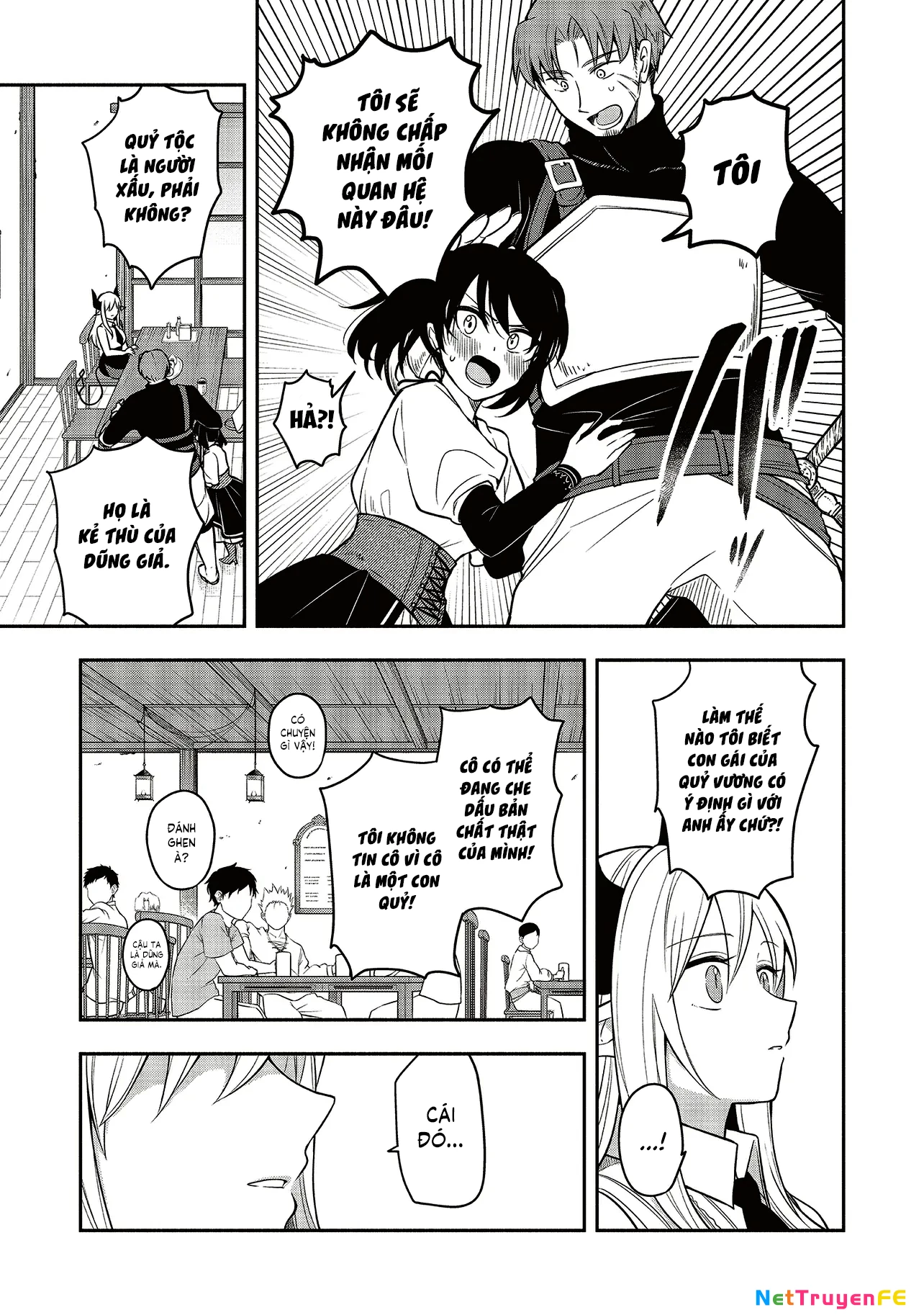 Shinkon Quest: Maou no Musume wa Majime Yuusha o Otoshitai Chapter 3 - Trang 2