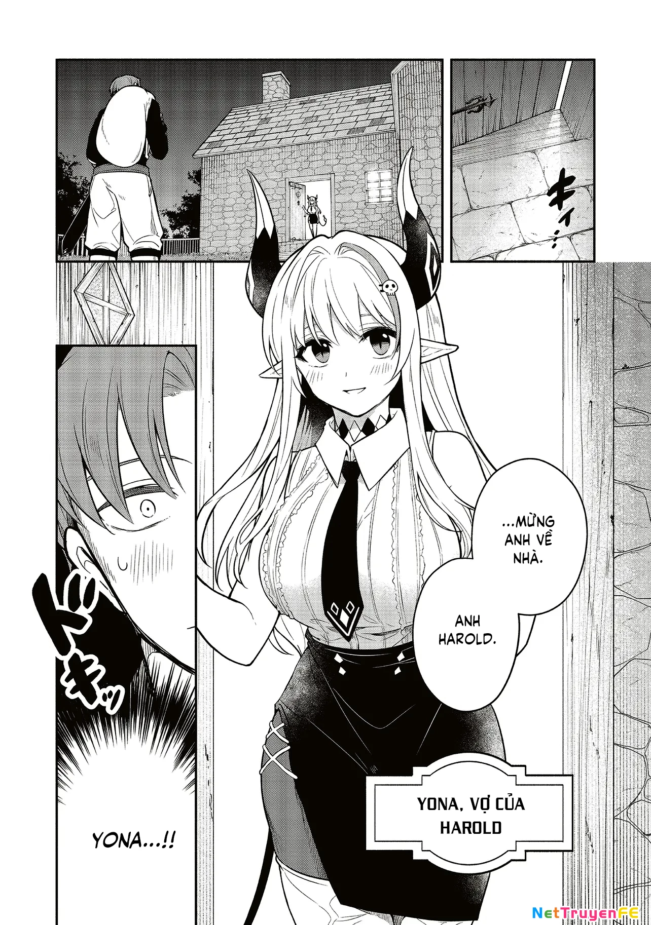 Shinkon Quest: Maou no Musume wa Majime Yuusha o Otoshitai Chapter 1 - Trang 2