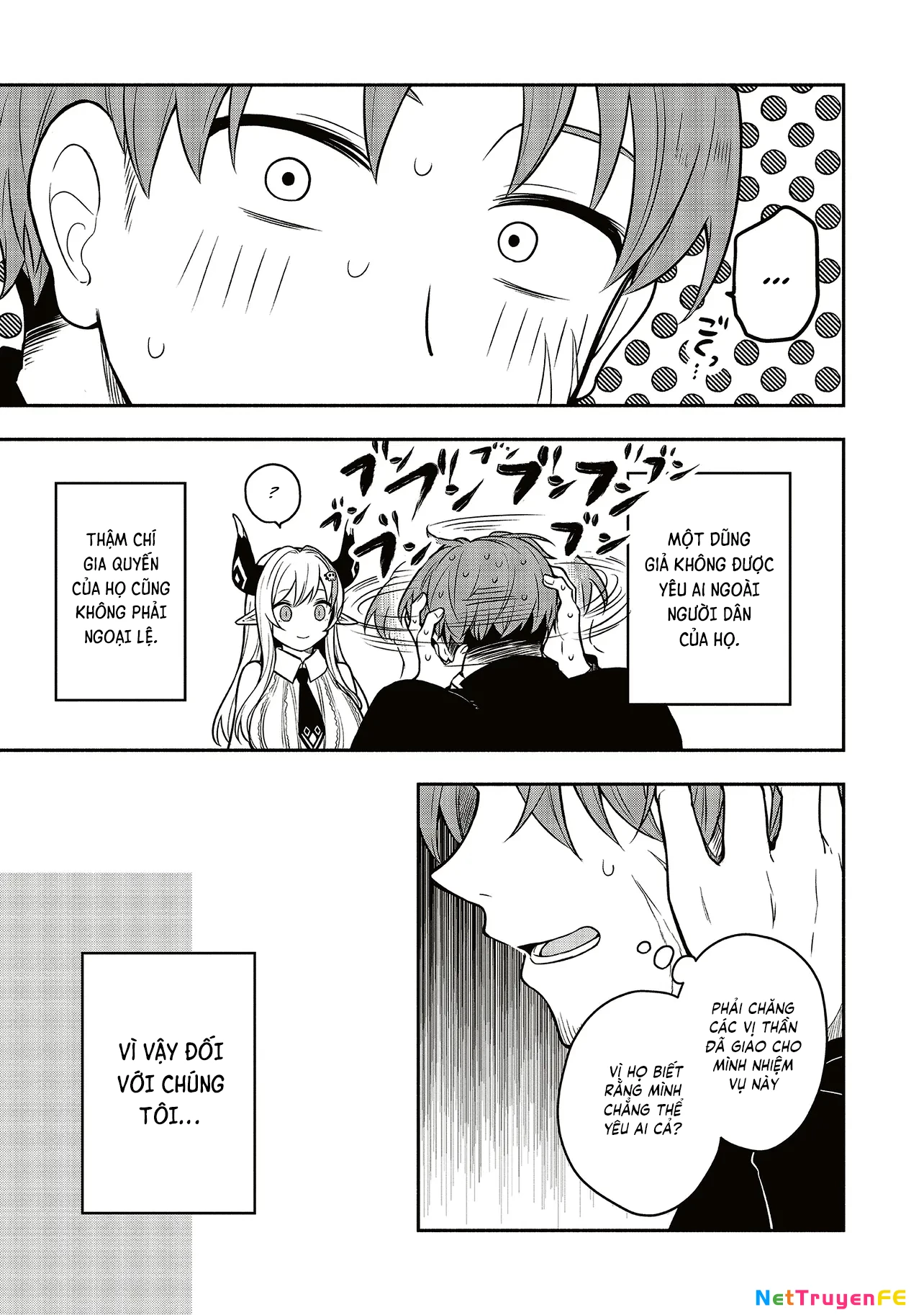 Shinkon Quest: Maou no Musume wa Majime Yuusha o Otoshitai Chapter 1 - Trang 2